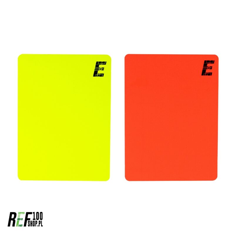 Kartki sędziowskie żółta i czerwona FIFA REF100