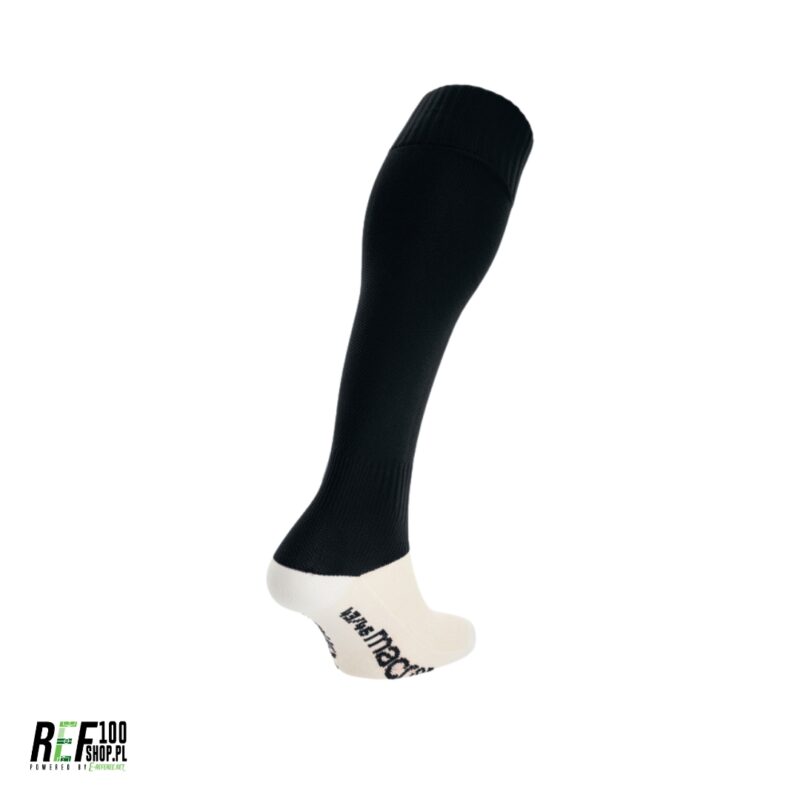 Czarne Getry sędziowskie macron round evo