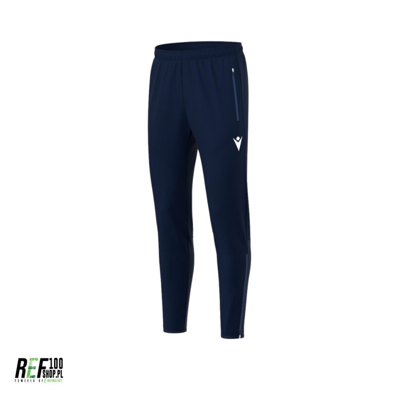Granatowe spodnie dresowe macron