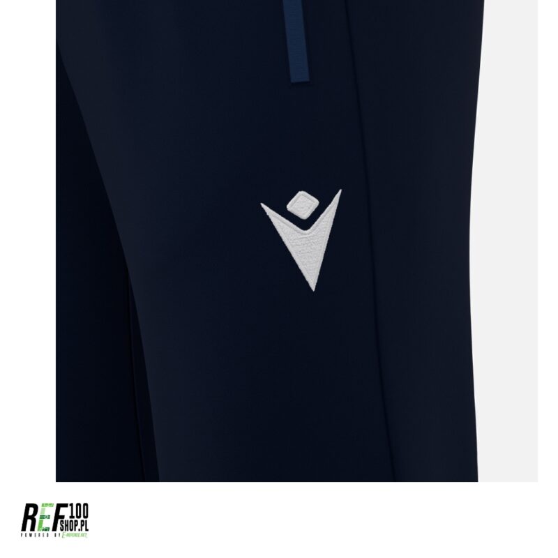 Granatowe spodnie dresowe macron