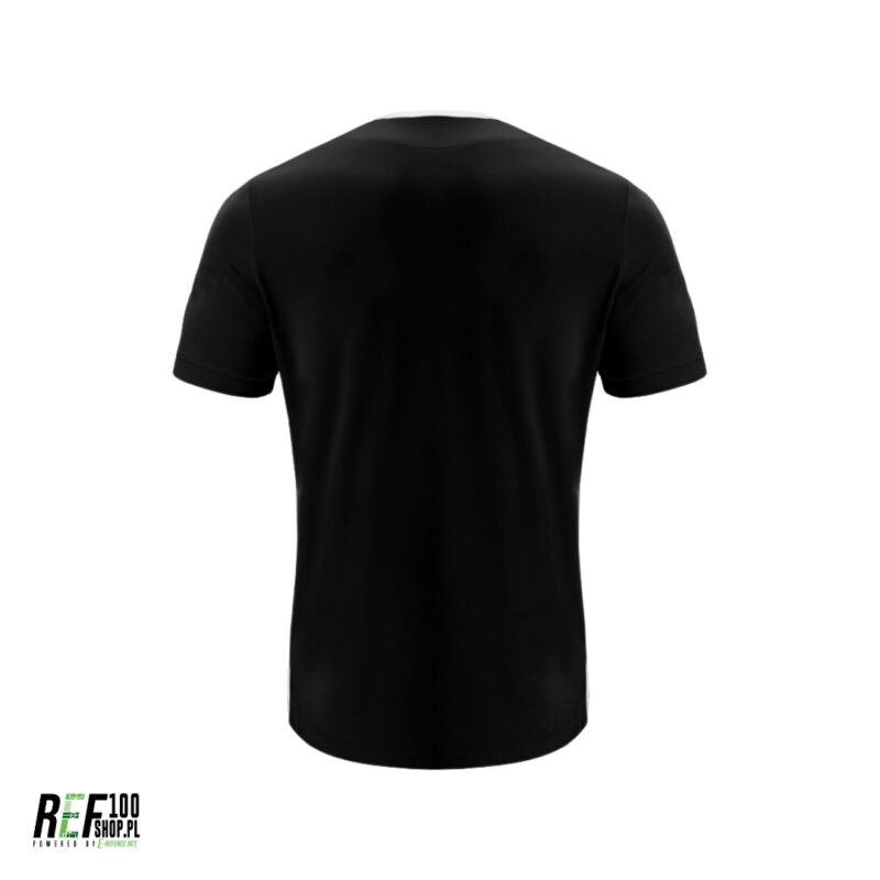 Koszulka dla sędziego piłki nożnej macron w kolorze czarnym
