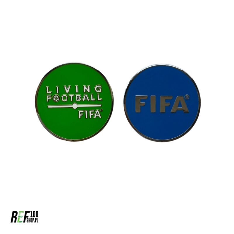 Moneta sędziowska FIFA "Living football"