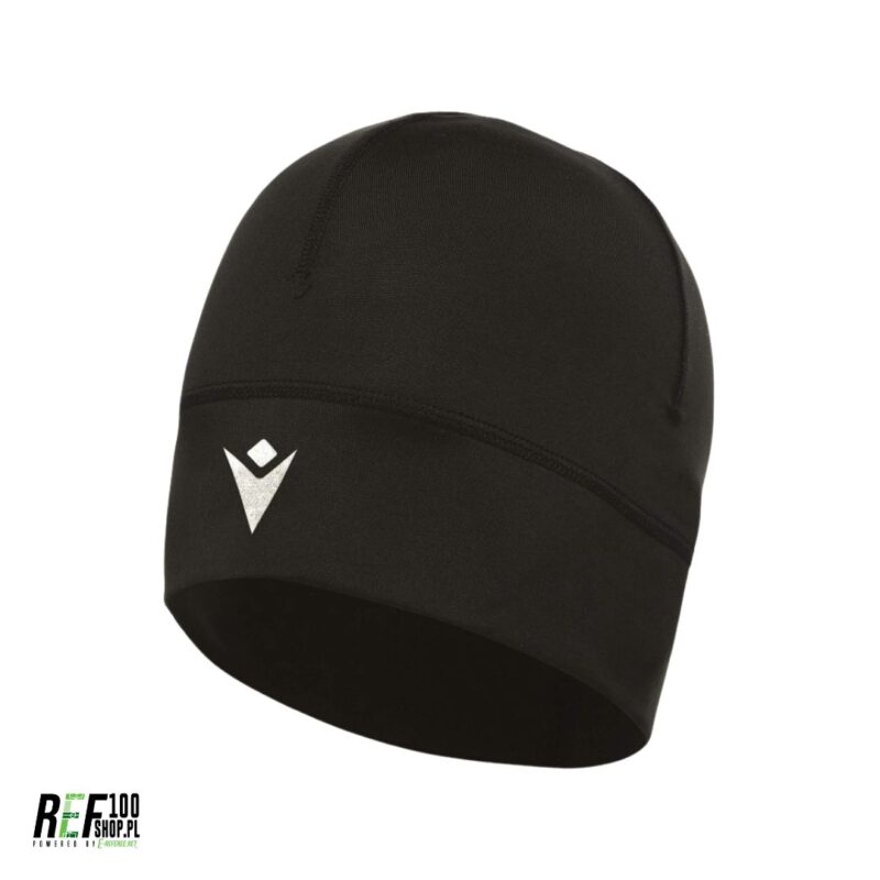 Czarna Czapka Macron Wyn