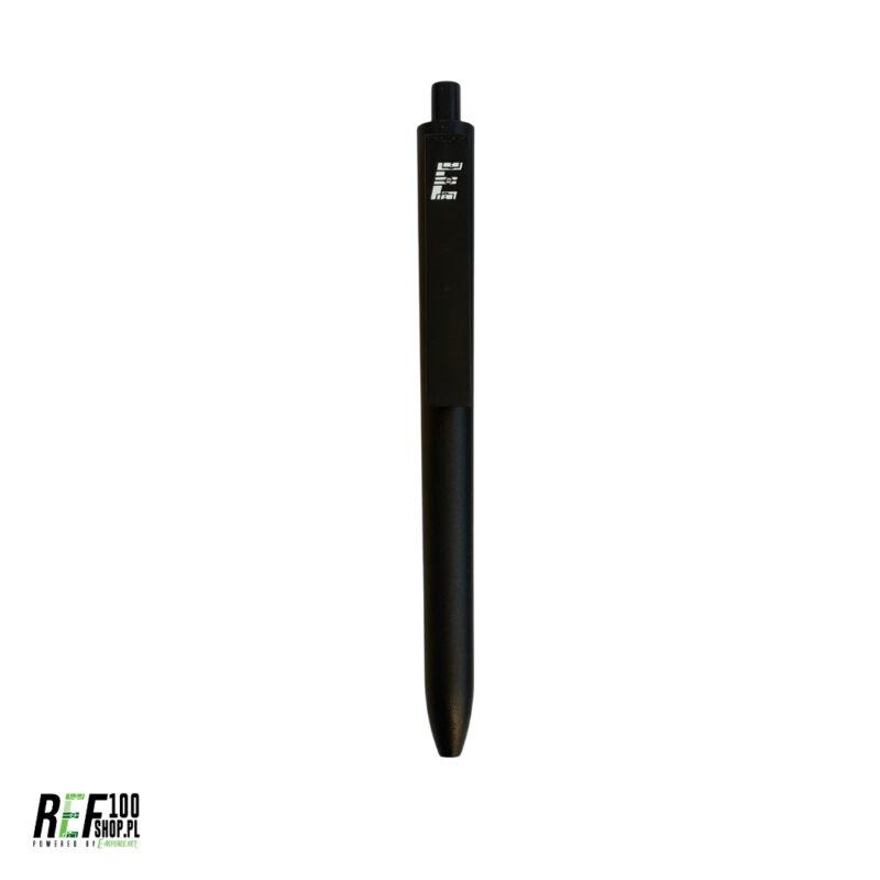 Czarny Długopis sędziowski z klipsem REF100