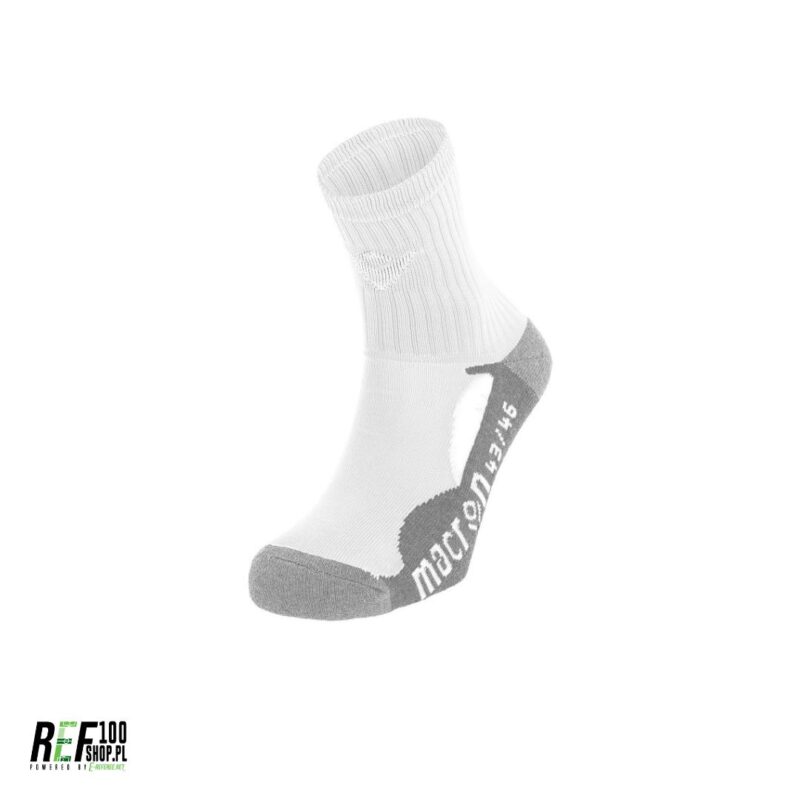 Białe Skarpety treningowe Macron Trick