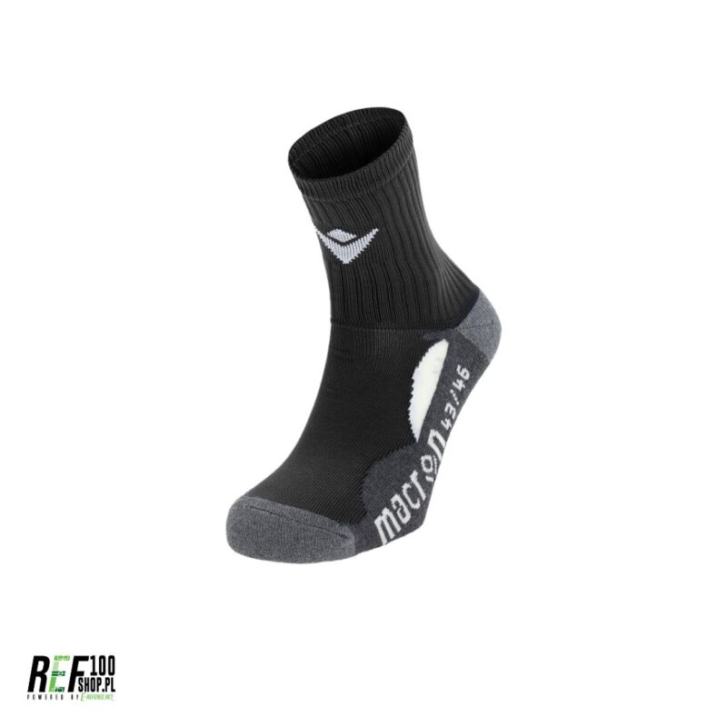 Czarne Skarpety treningowe Macron Trick