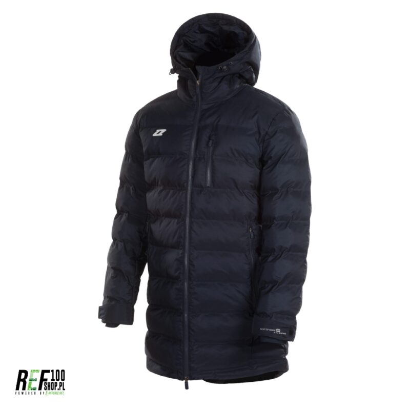 Granatowa Kurtka Zina Madera Coat