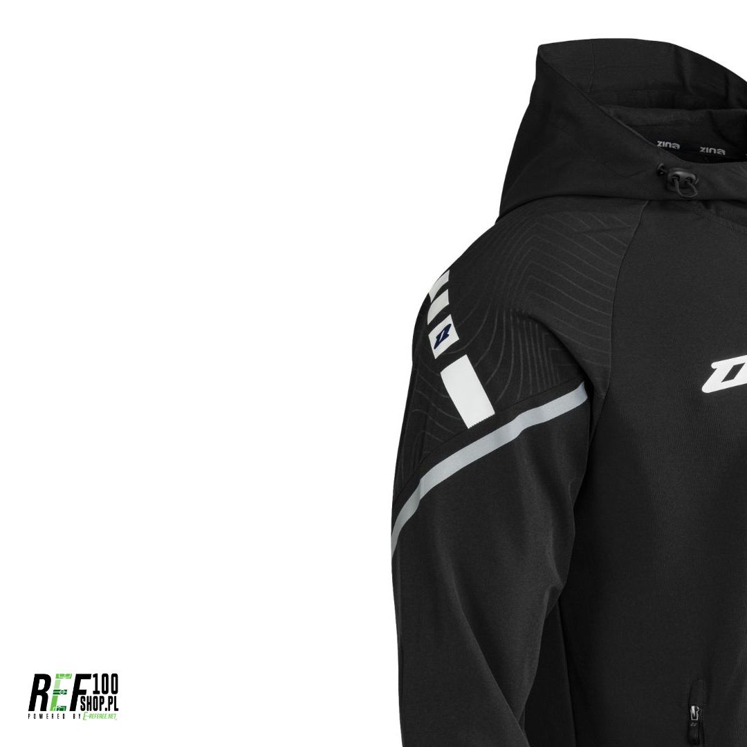 Bluza wyjściowa z kapturem Zina Delta Pro 3.0 - czarna