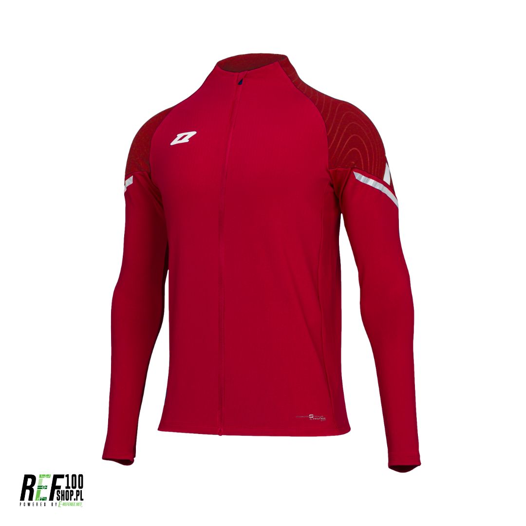 Bluza treningowa Zina Delta Pro 3.0 FULL - czerwona