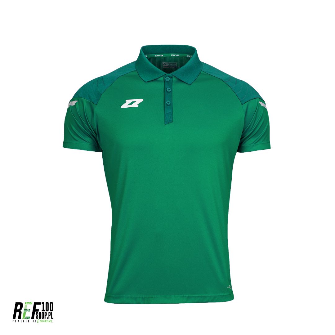 Koszulka Polo Zina Delta Pro 3.0 - zielona