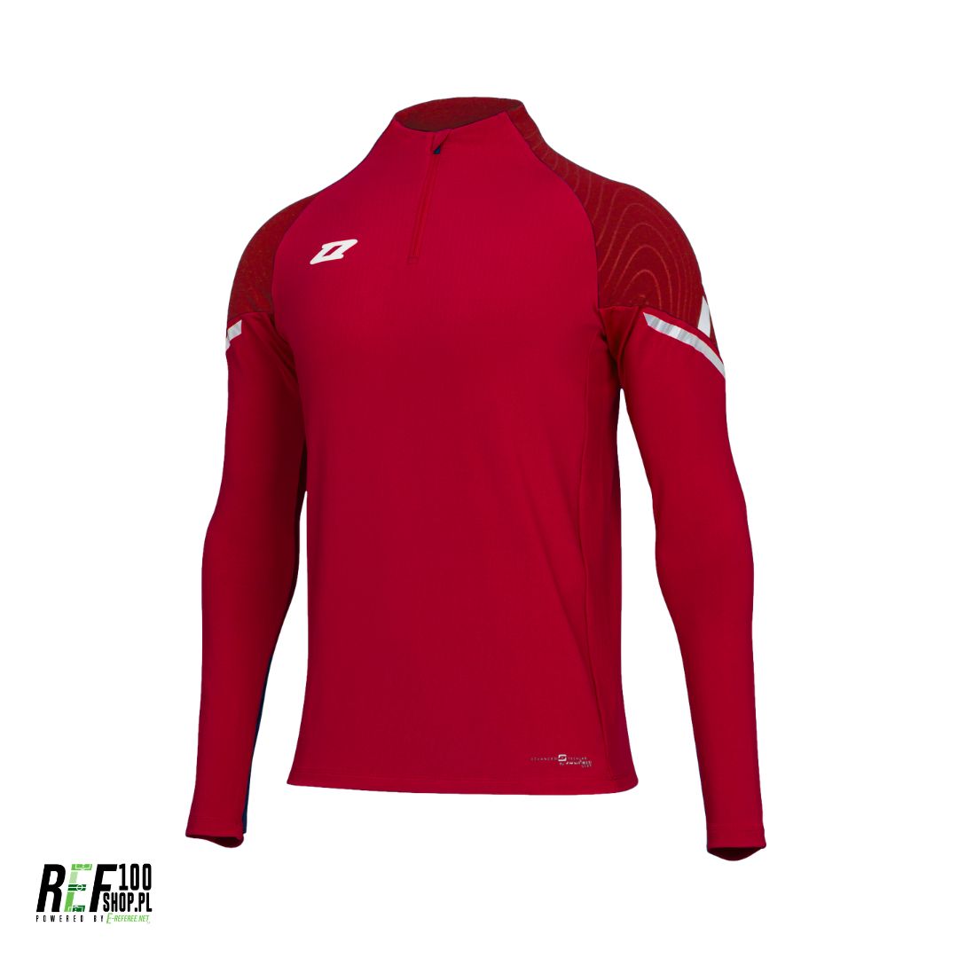Bluza treningowa Zina Delta Pro 3.0 MID - czerwona