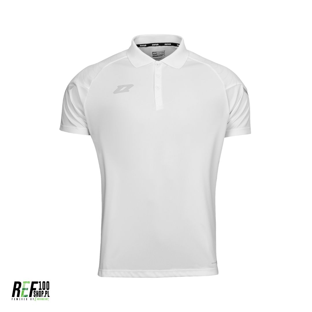 Koszulka Polo Zina Delta Pro 3.0 - biała