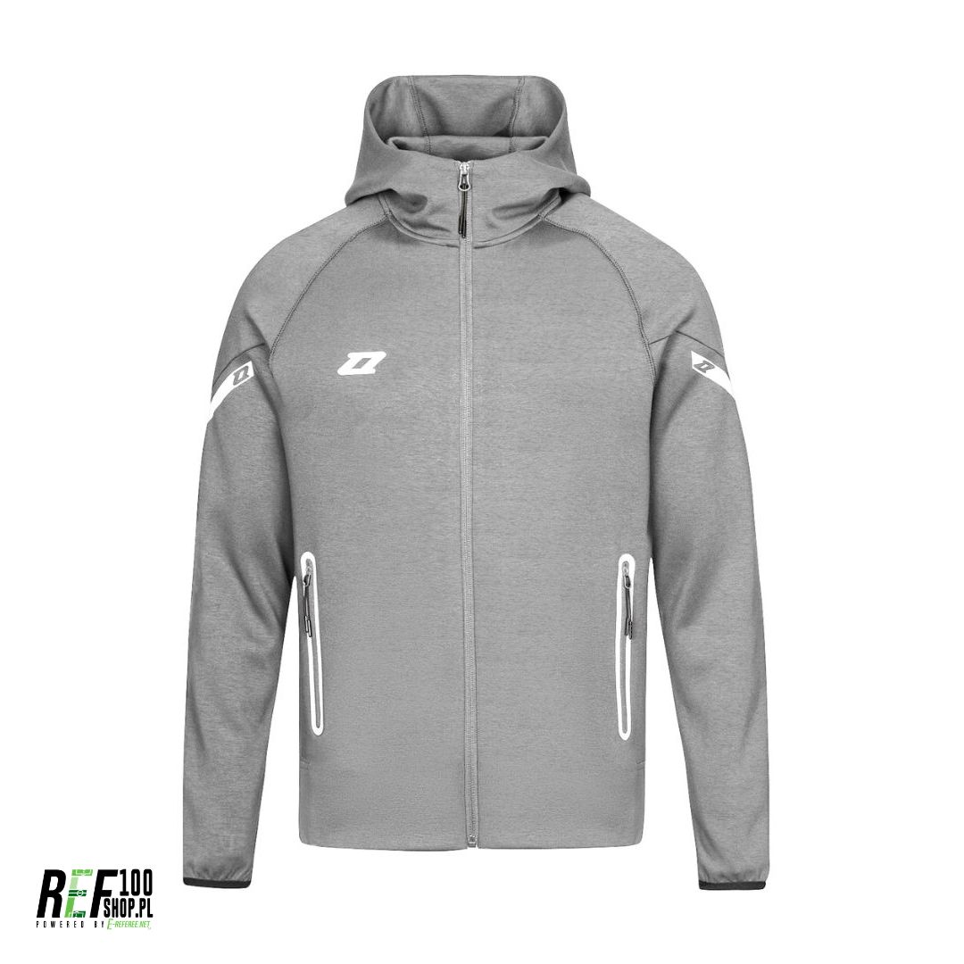 Bluza rozpinana z kapturem Zina Delta Pro 3.0 - szara