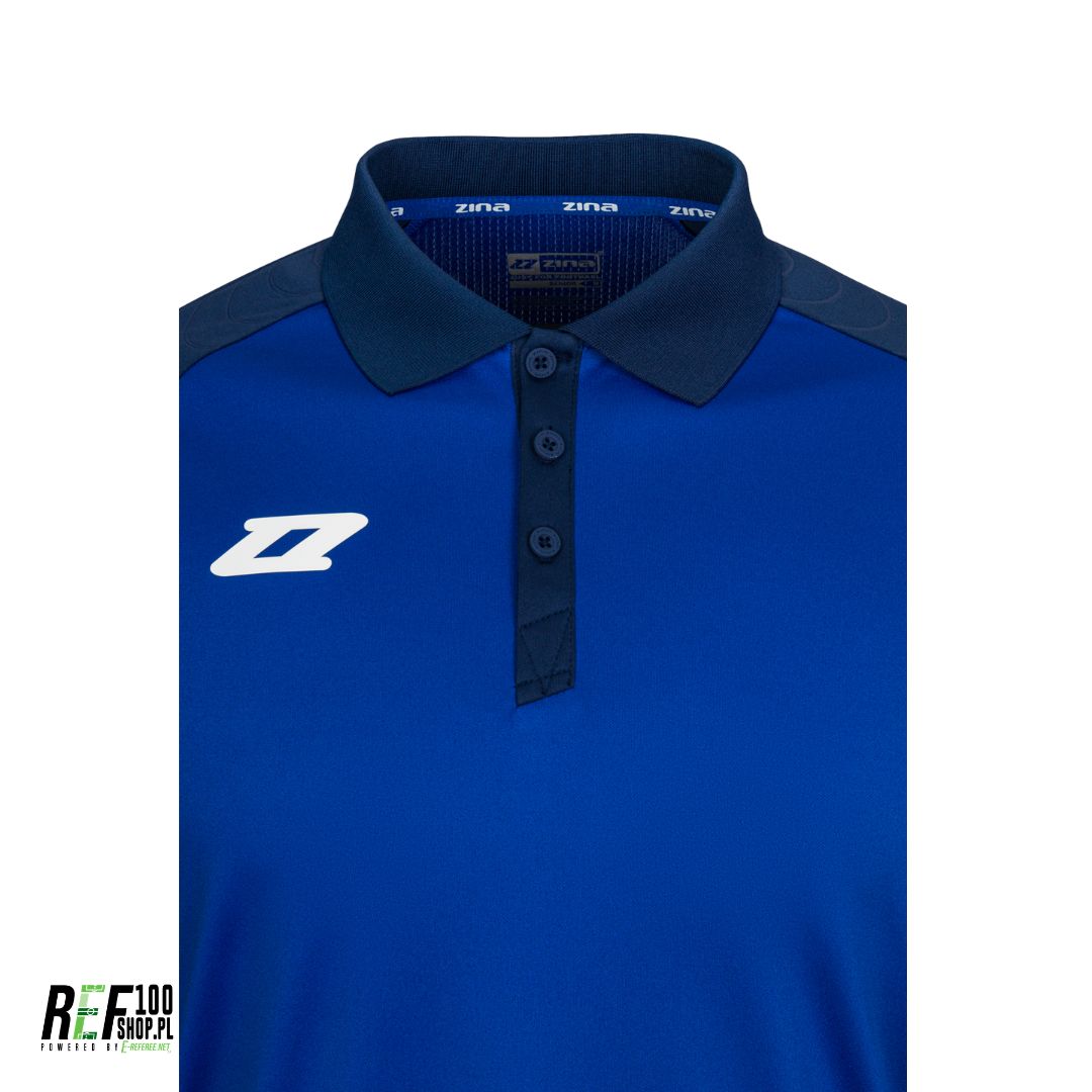 Koszulka Polo Zina Delta Pro 3.0 - niebieska