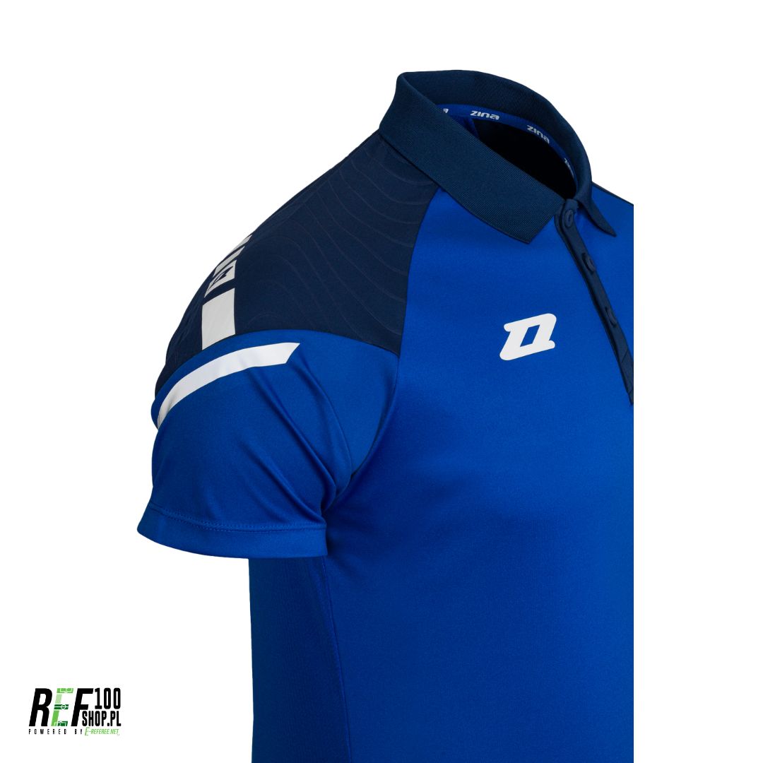 Koszulka Polo Zina Delta Pro 3.0 - niebieska